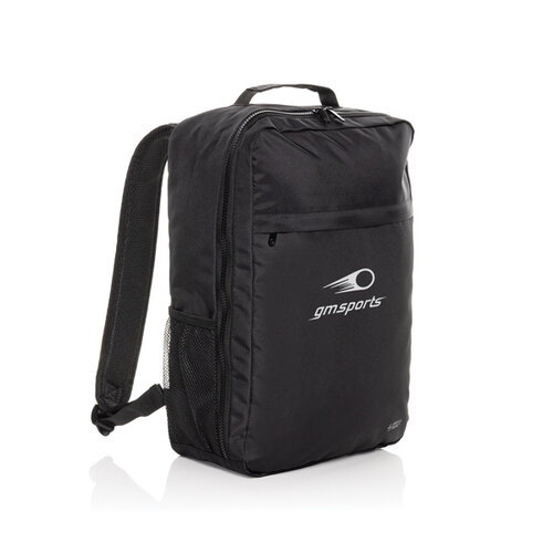 Swiss Peak AWARE™ RPET Essential 15,6 inch laptoprugzak bedrukt met bedrijfslogo