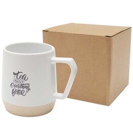 Matte keramische mok 300 ml Dolce met logo bedrukken DeBle