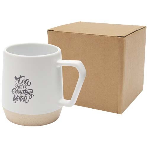 Matte keramische mok 300 ml Dolce met logo bedrukken DeBle