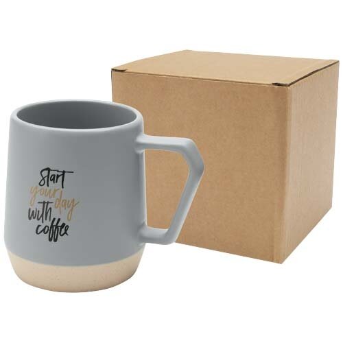 Matte keramische mok 300 ml Dolce met logo bedrukken DeBle