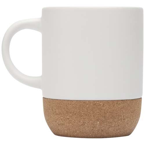 Mok voor sublimatie van keramiek met kurkdetails Mok voor sublimatie van keramiek met kurkdetails