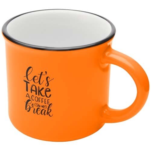 Vintage mok 240 ml Bari met logo bedrukken DeBle