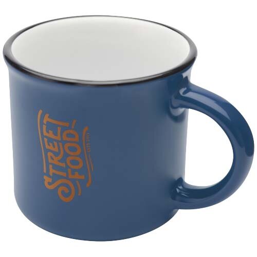 Vintage mok 240 ml Bari met logo bedrukken DeBle