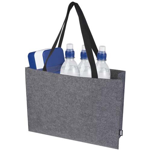 Felta gerecyclede vilten tas 20 liter 13007582 bedrukken met logo
