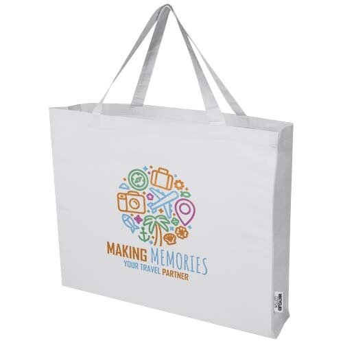 Grote draagtas van gerecycled katoen Odessa