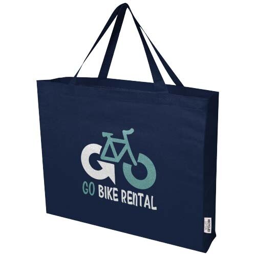 Grote draagtas van gerecycled katoen Odessa