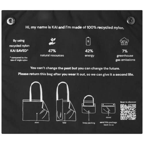 Kai GRS gerecyclede circulaire draagtas
