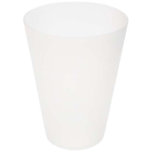 Glastonbury herbruikbare PP-beker 300 ml frosted clear 10085401 bedrukt met logo