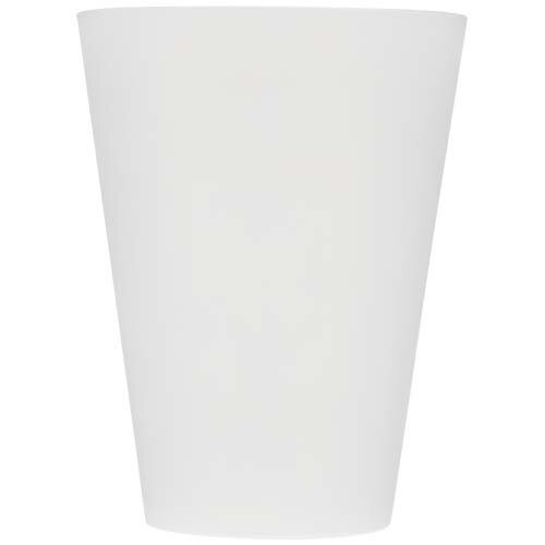 Glastonbury herbruikbare PP-beker 300 ml frosted clear 10085401 bedrukt met logo
