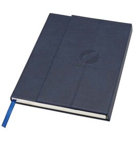 DéBlé Alejandra A5 notitieboek van gerecycled leer 107920 bedrukt met logo