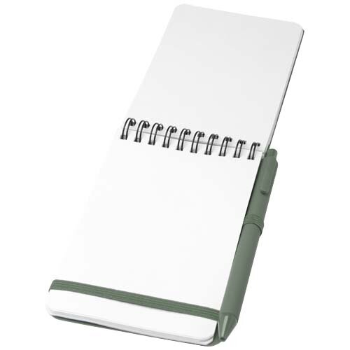 Thalaasa A6 ocean-bound notitieboek met harde kaft en balpen (zwarte inkt) Thalaasa A6 ocean-bound notitieboek met harde kaft en balpen (zwarte inkt)