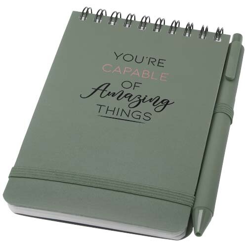 Thalaasa A6 ocean-bound notitieboek met harde kaft en balpen (zwarte inkt) Thalaasa A6 ocean-bound notitieboek met harde kaft en balpen (zwarte inkt)