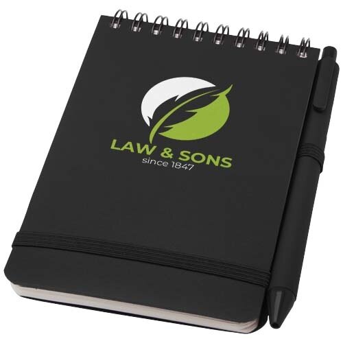 Thalaasa A6 ocean-bound notitieboek met harde kaft en balpen (zwarte inkt) Thalaasa A6 ocean-bound notitieboek met harde kaft en balpen (zwarte inkt)