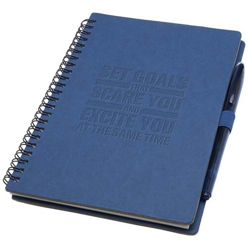 DéBlé Slate herbruikbaar notitieboek 10798655 bedrukt met logo