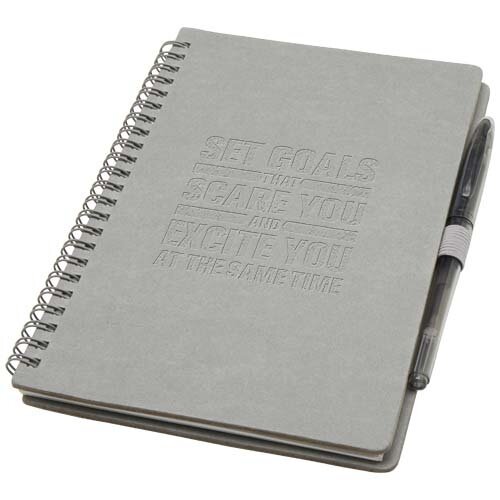 DéBlé Slate herbruikbaar notitieboek 10798655 bedrukt met logo