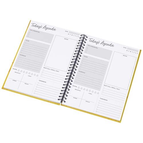 DéBlé Desk-Mate A5 dagboek 210231 bedrukt met logo