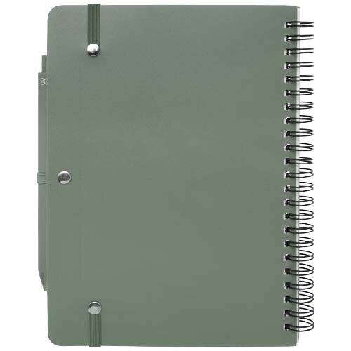 Thalaasa A5 ocean-bound hardcover notitieboek met balpen (zwarte inkt) Thalaasa A5 ocean-bound hardcover notitieboek met balpen (zwarte inkt)