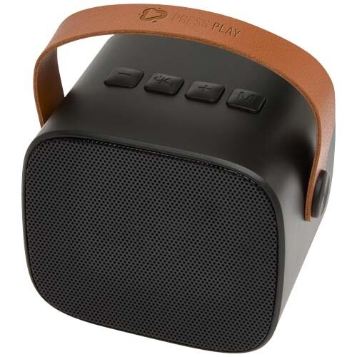Diya 3W draadloze speaker gerecycled plastic 12443601 met logo bedrukken DeBle