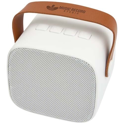 Diya 3W draadloze speaker gerecycled plastic 12443601 met logo bedrukken DeBle