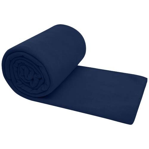 Huggy fleecedeken 113331 van zacht polar fleece met geborduurd logo 250 x 220 cm