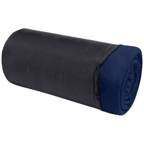 Huggy fleecedeken 113331 van zacht polar fleece met geborduurd logo 250 x 220 cm