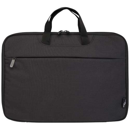 Libra GRS 2-in-1 laptoptas met laptophoes en trolleyband bedrukt met bedrijfslogo