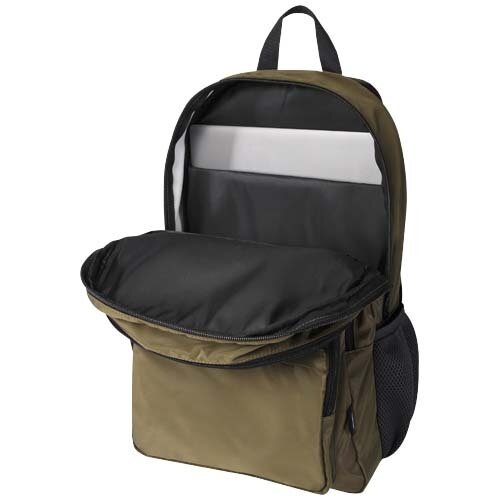 Trend Plus GRS 15,6 inch laptoprugzak met trolleyband bedrukt met bedrijfslogo