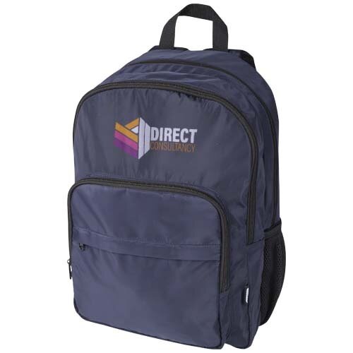 Trend Plus GRS 15,6 inch laptoprugzak met trolleyband bedrukt met bedrijfslogo