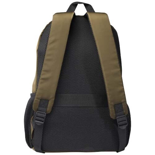 Trend Plus GRS 15,6 inch laptoprugzak met trolleyband bedrukt met bedrijfslogo