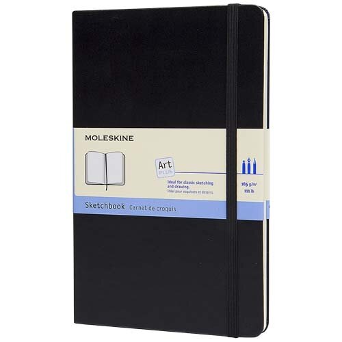 Moleskine groot schetsboek L10795690 met blinddruk en FSC®-gecertificeerd papier