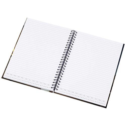 DéBlé Desk-Mate A5 ongedateerde agenda 210230 bedrukt met logo