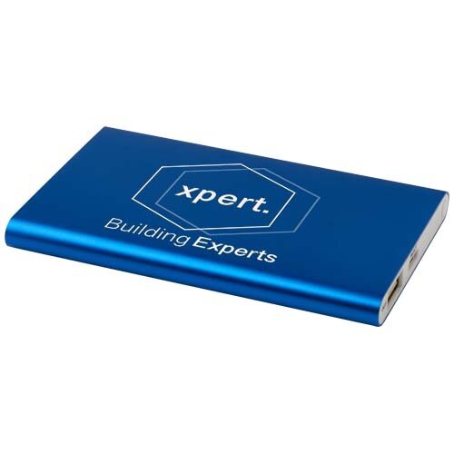 DeBle Pep Type-C Powerbank 4.000 mAh van gerecycled aluminium 124380 bedrukken met logo