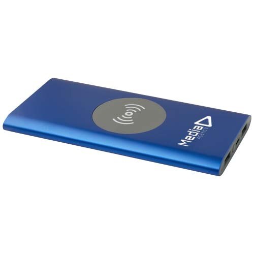 Juice type-C draadloze powerbank van 8000 mAh van gerecycled aluminium