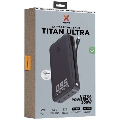 Xtorm XB403 Titan Ultra powerbank voor laptop 27.000 mAh 200 W Xtorm XB403 Titan Ultra powerbank voor laptop 27.000 mAh 200 W