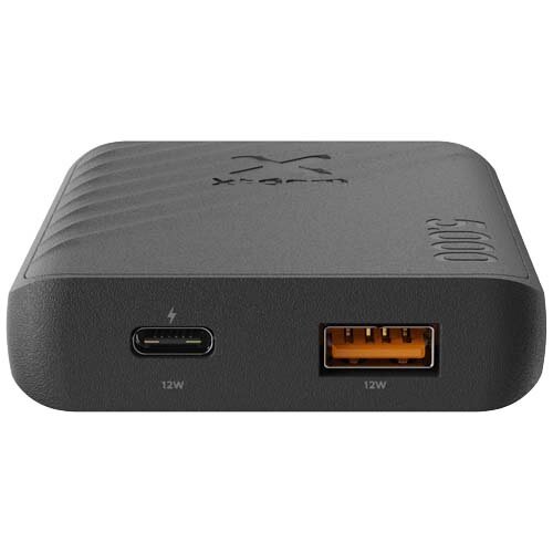 DeBle Xtorm Go2 Snellaadbare Powerbank 5.000 mAh 12W 124409 bedrukken met logo