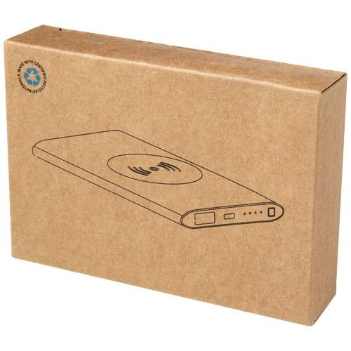 Juice type-C draadloze powerbank van 4000 mAh van gerecycled aluminium