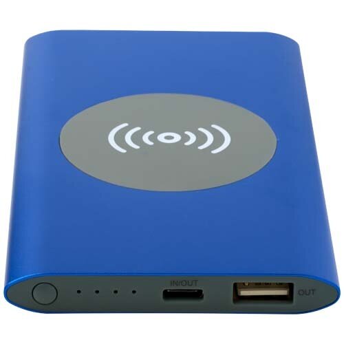 Juice type-C draadloze powerbank van 4000 mAh van gerecycled aluminium