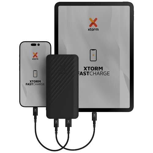 DeBle Xtorm XG220 Go2 Snellaadbare Powerbank 20.000 mAh 15W 124412 bedrukken met logo