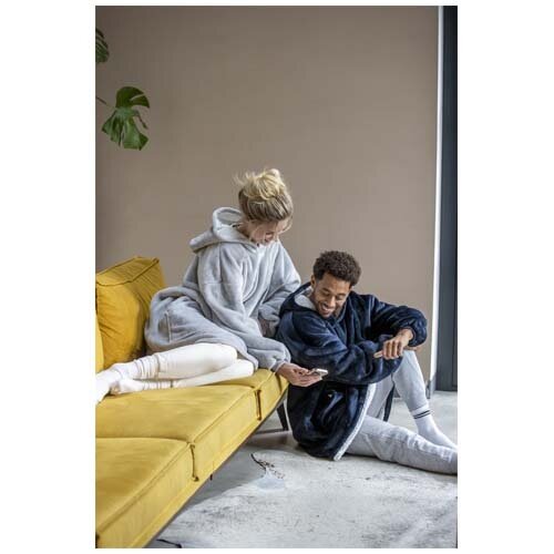 Denali GRS hoodie deken 113328 met zachte Sherpa voering en geborduurd logo