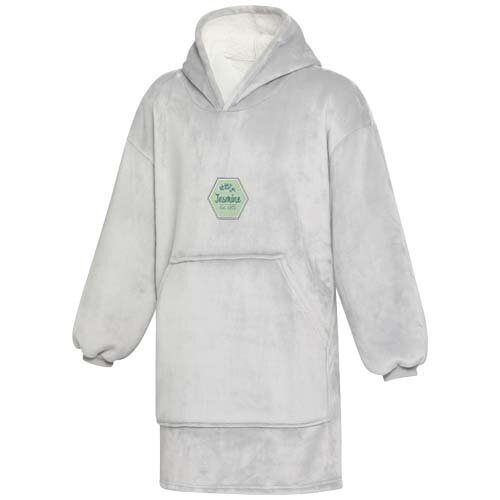 Denali GRS hoodie deken 113328 met zachte Sherpa voering en geborduurd logo