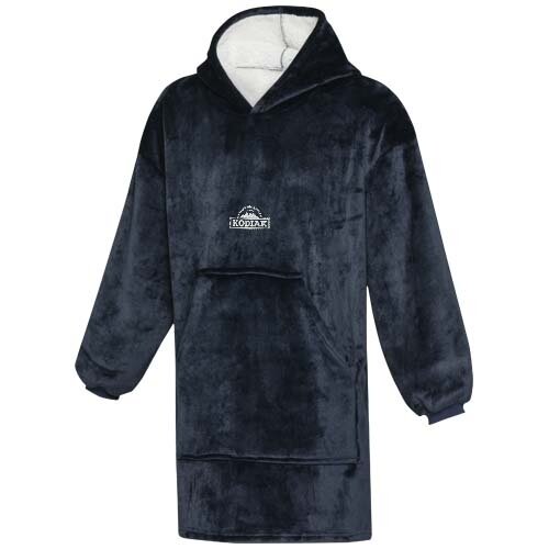 Denali GRS hoodie deken 113328 met zachte Sherpa voering en geborduurd logo