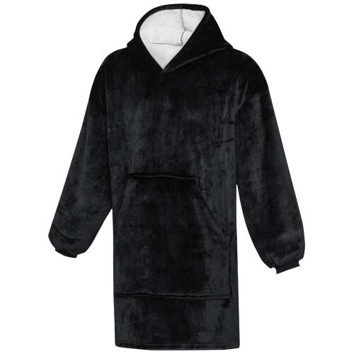 Denali GRS hoodie deken 113328 met zachte Sherpa voering en geborduurd logo