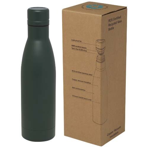 DeBle Vasa RCS Gerecyclede Thermosfles 500 ml 100736 bedrukken met logo