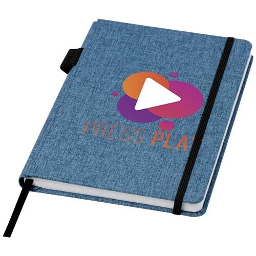 DéBlé Orin A5 RPET notitieboek 107742 bedrukt met logo