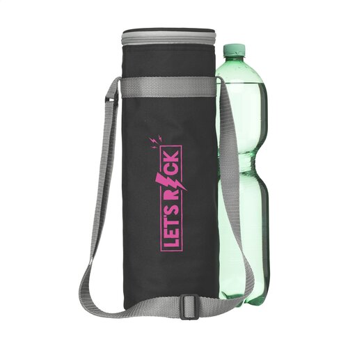DeBle BottleCooler GRS RPET koeltas voor 1,5L fles 263897 bedrukt met logo