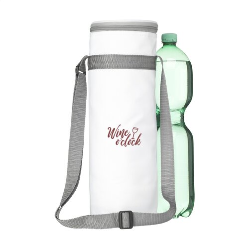 DeBle BottleCooler GRS RPET koeltas voor 1,5L fles 263897 bedrukt met logo