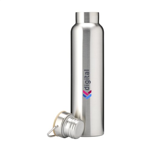 DeBle Nordvik RCS gerecyclede RVS drinkfles 750 ml bedrukken met logo