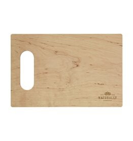 DéBlé Alder Wood houten snijplank (261828) met open handgreep en lasergravure