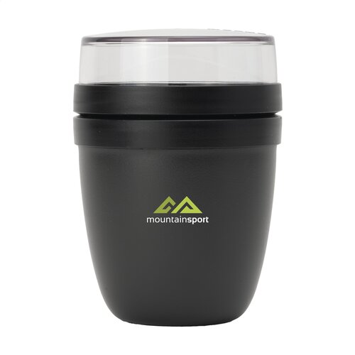 DéBlé Mepal Lunchpot Ellipse 262224 300 ml met apart 120 ml bovenvak