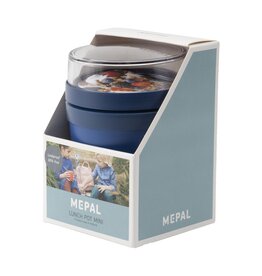 DéBlé Mepal Lunchpot Ellipse 262224 300 ml met apart 120 ml bovenvak